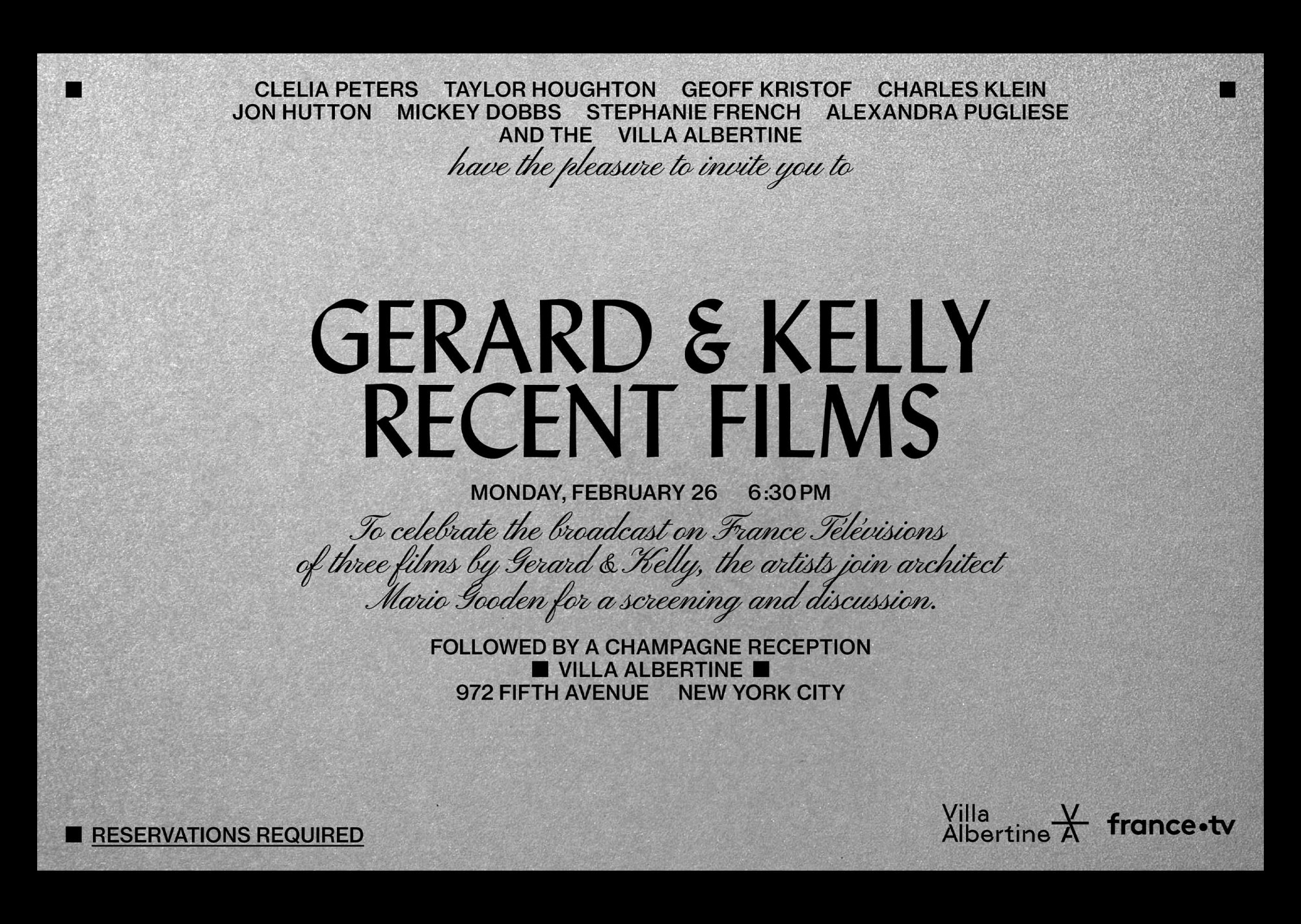 G&K Recent Films 1