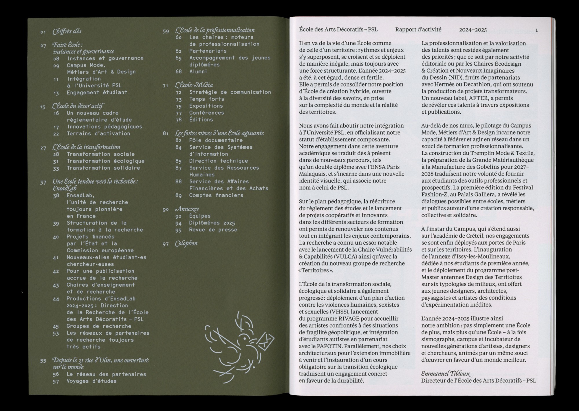 Rapport d’activité 24–25 2