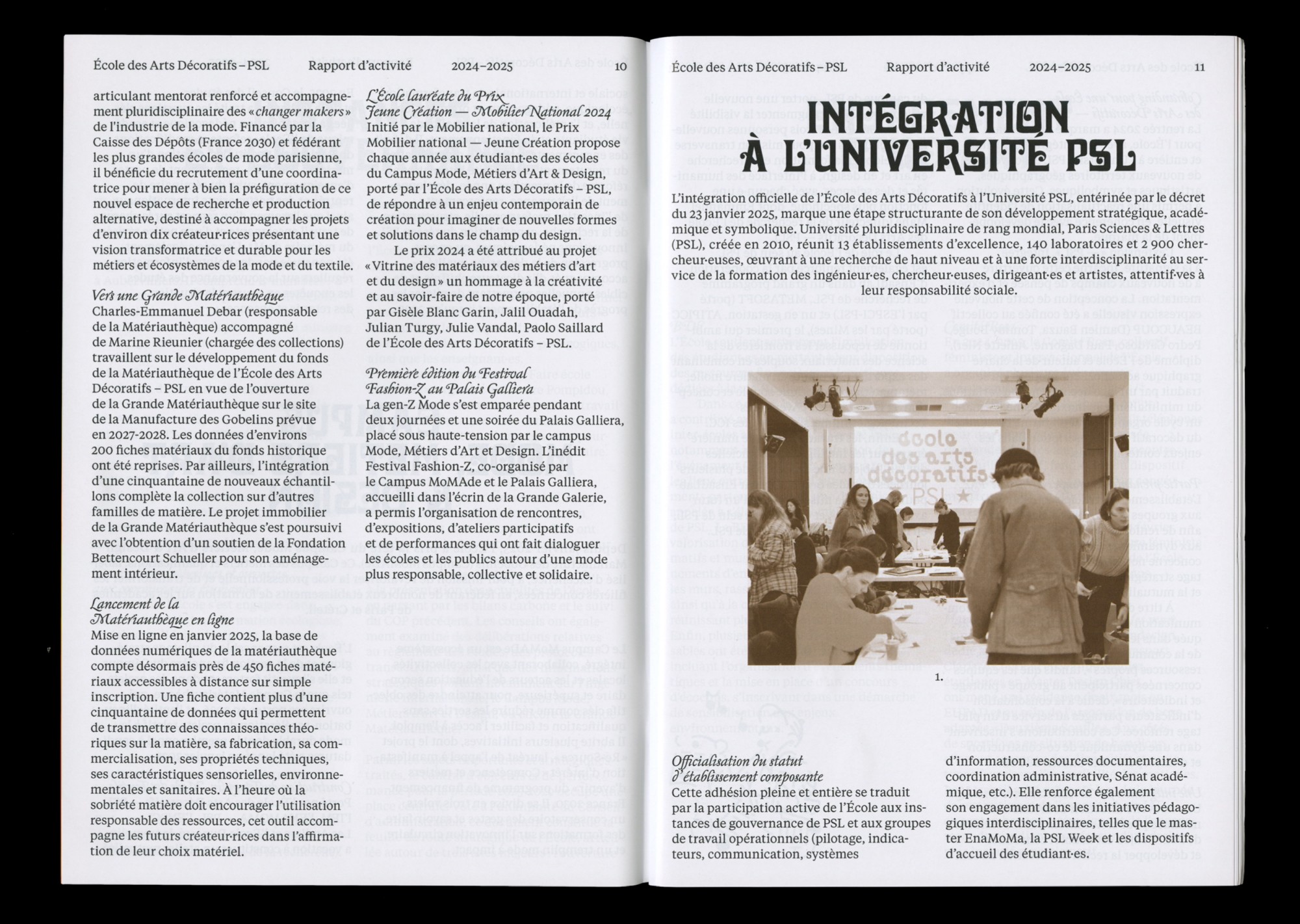 Rapport d’activité 24–25 6