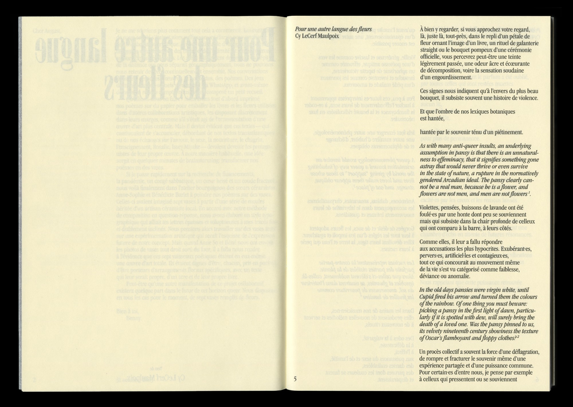 Seven vases filled with flowers 5