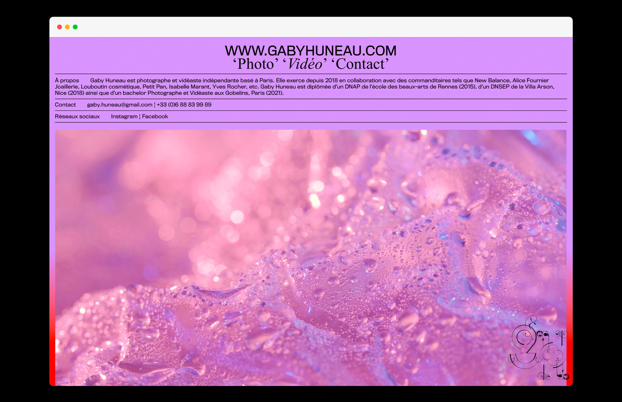 www.gabyhuneau.com 10